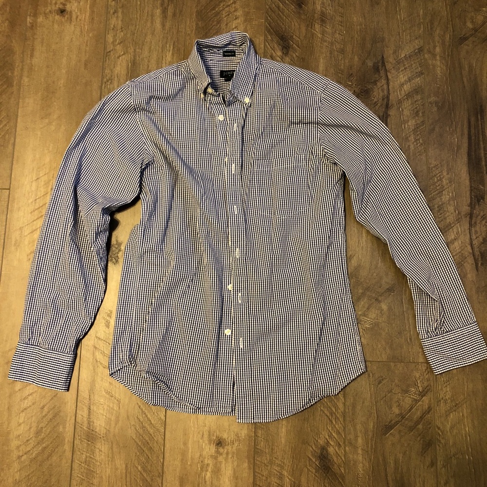 JCrew Button Down Blue Shirt